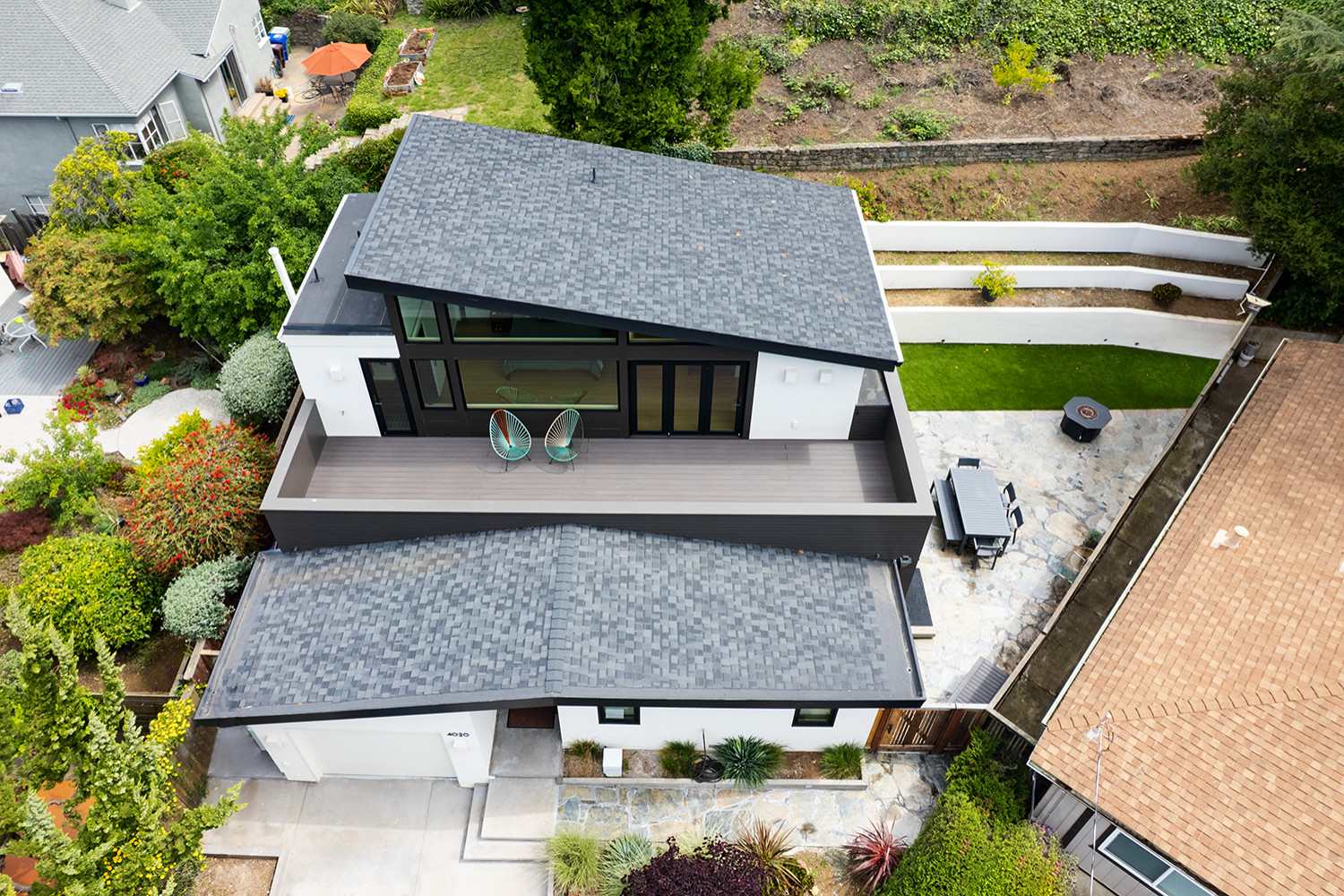 Oakland Hills Modern Addition | White Oak + Architectural Windows