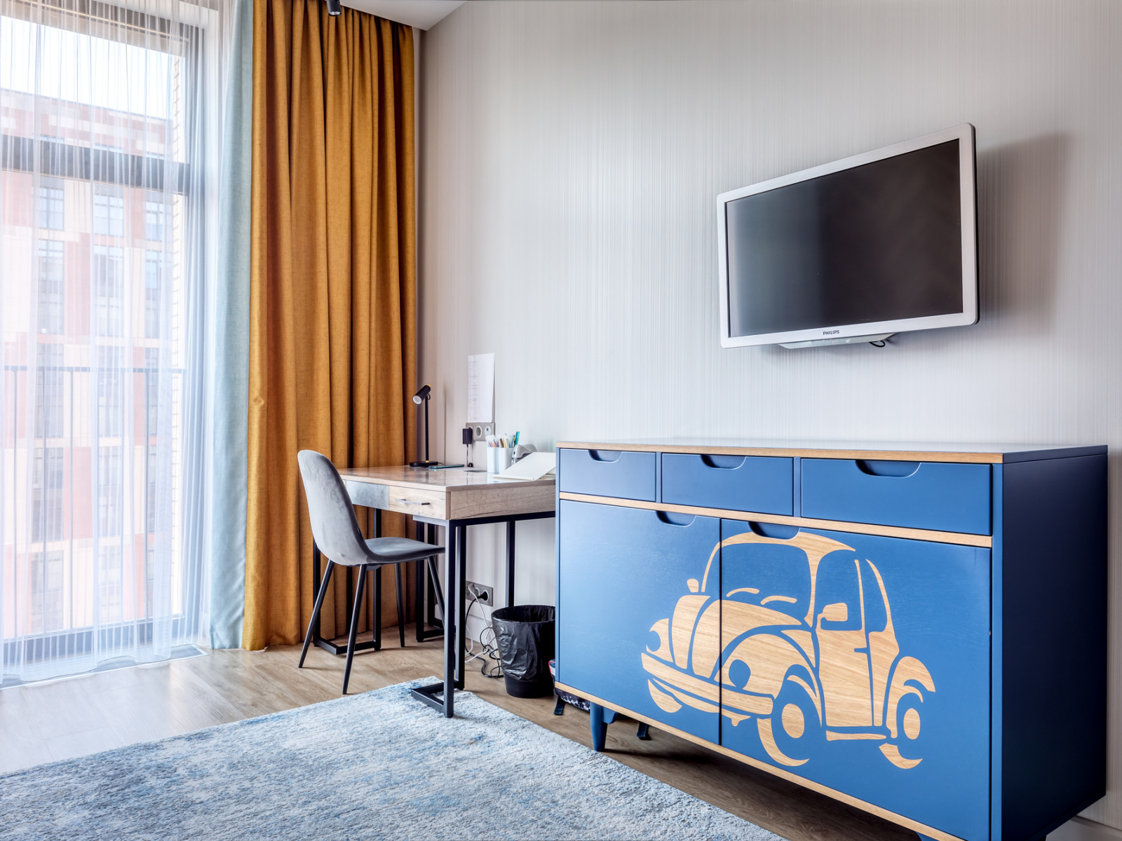 Квартира для большой семьи в стиле современной классике