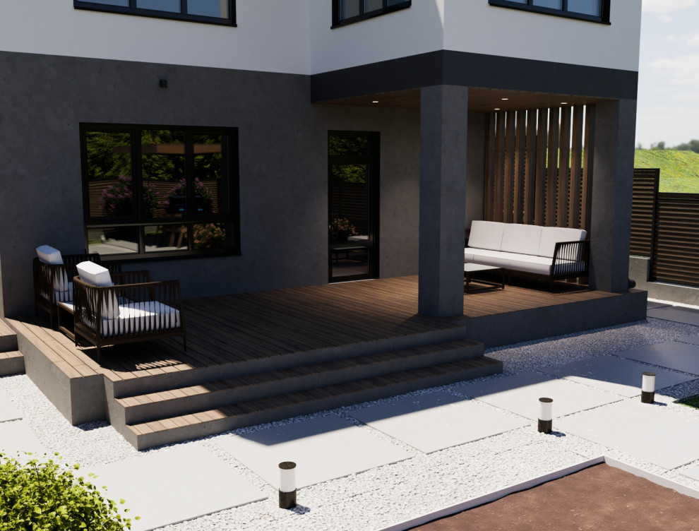 Разработка эскизного дизайн-проект фасада