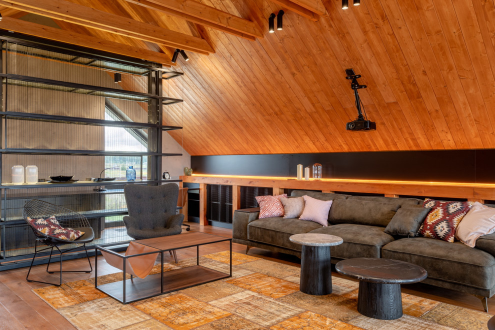 Лофт с сетчатым баром