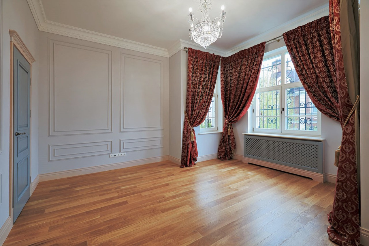 Инженерная доска американский орех, лак