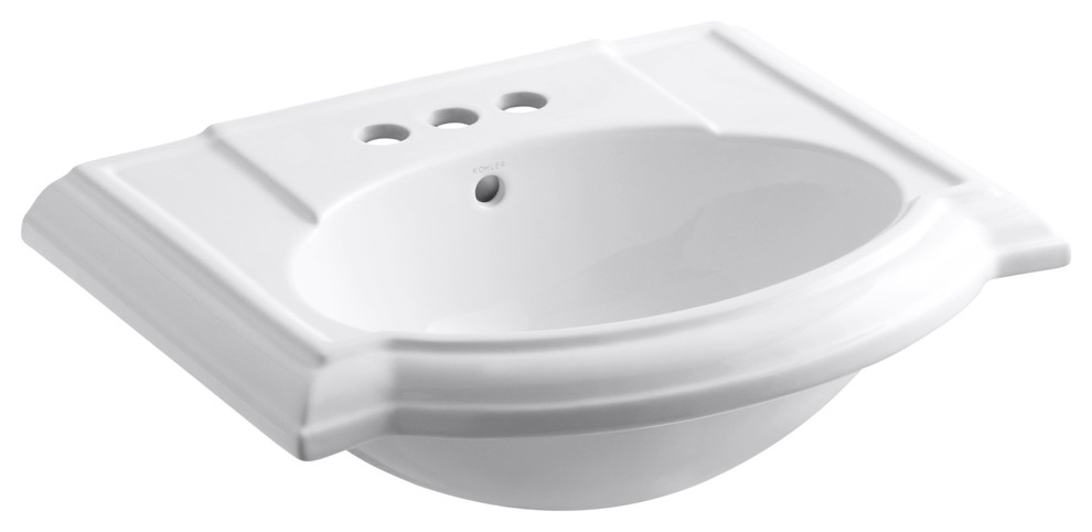 Kohler Devonshire Lavatory Basin With 4" Centers - Traditional