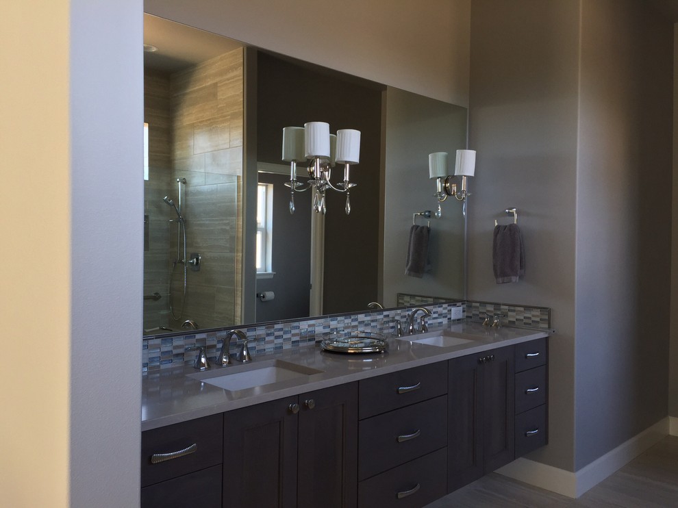 Trendy bathroom photo in Other