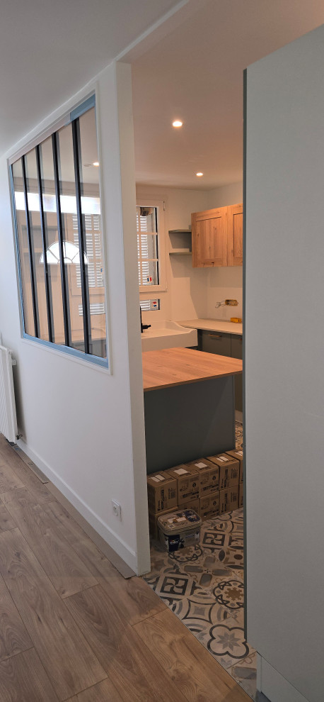 Rénovation complète d'une maison à PLAIZIR: cuisine