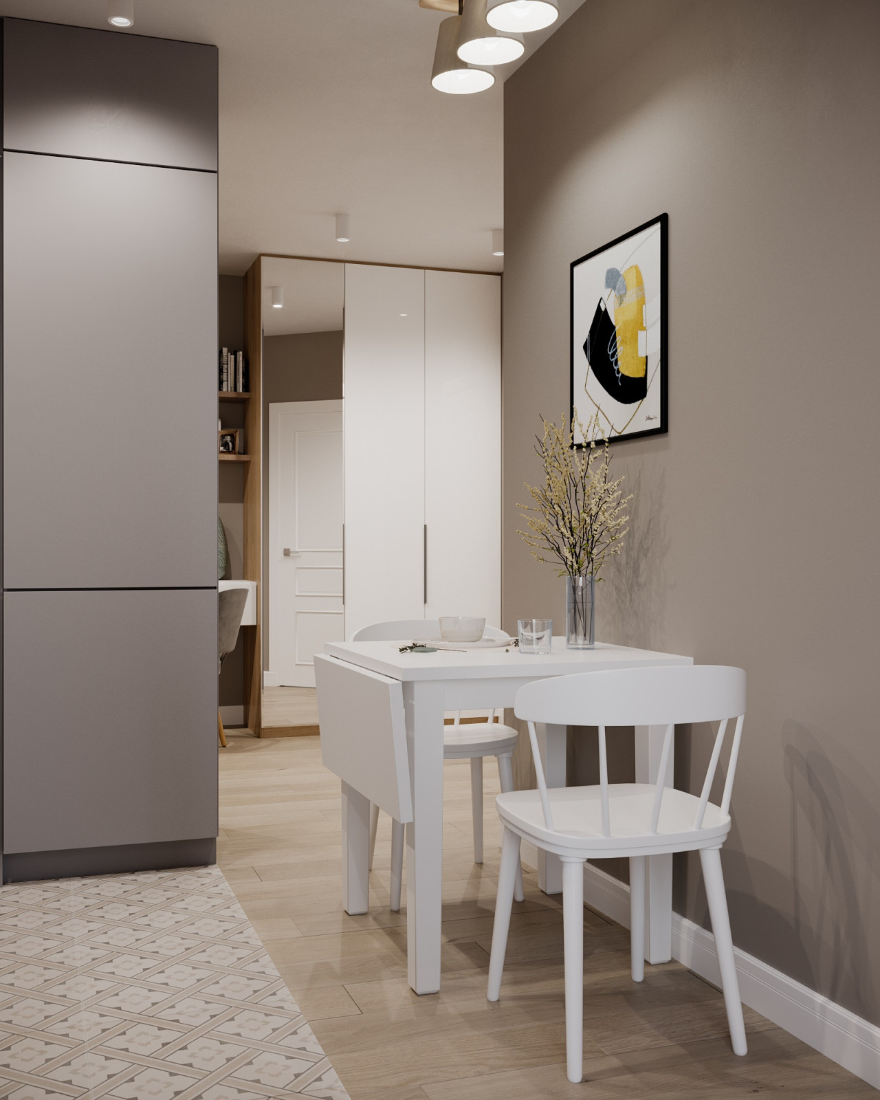 Однокомнатная квартира для молодой девушки