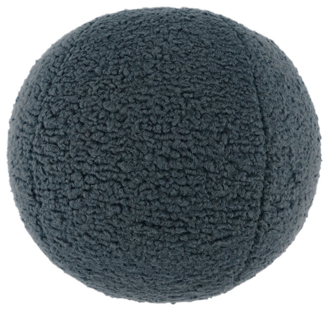 Poodle Ball Pillow - Mineral