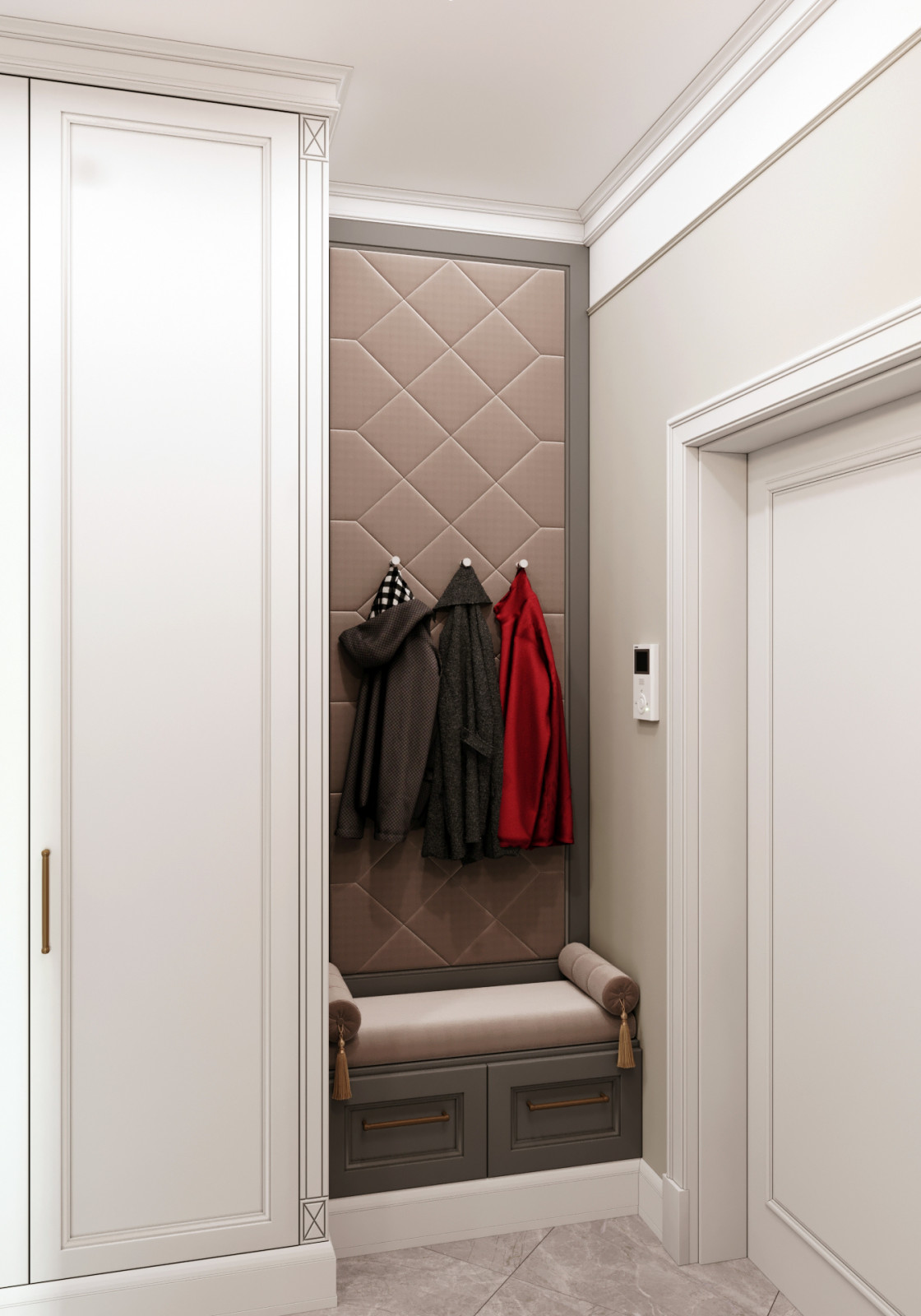 Квартира в Коммунарке "Светлая меланхолия" - 76,75 кв.м.