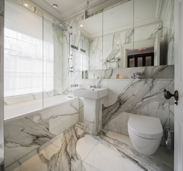 Hamilton Terrace modern-badezimmer