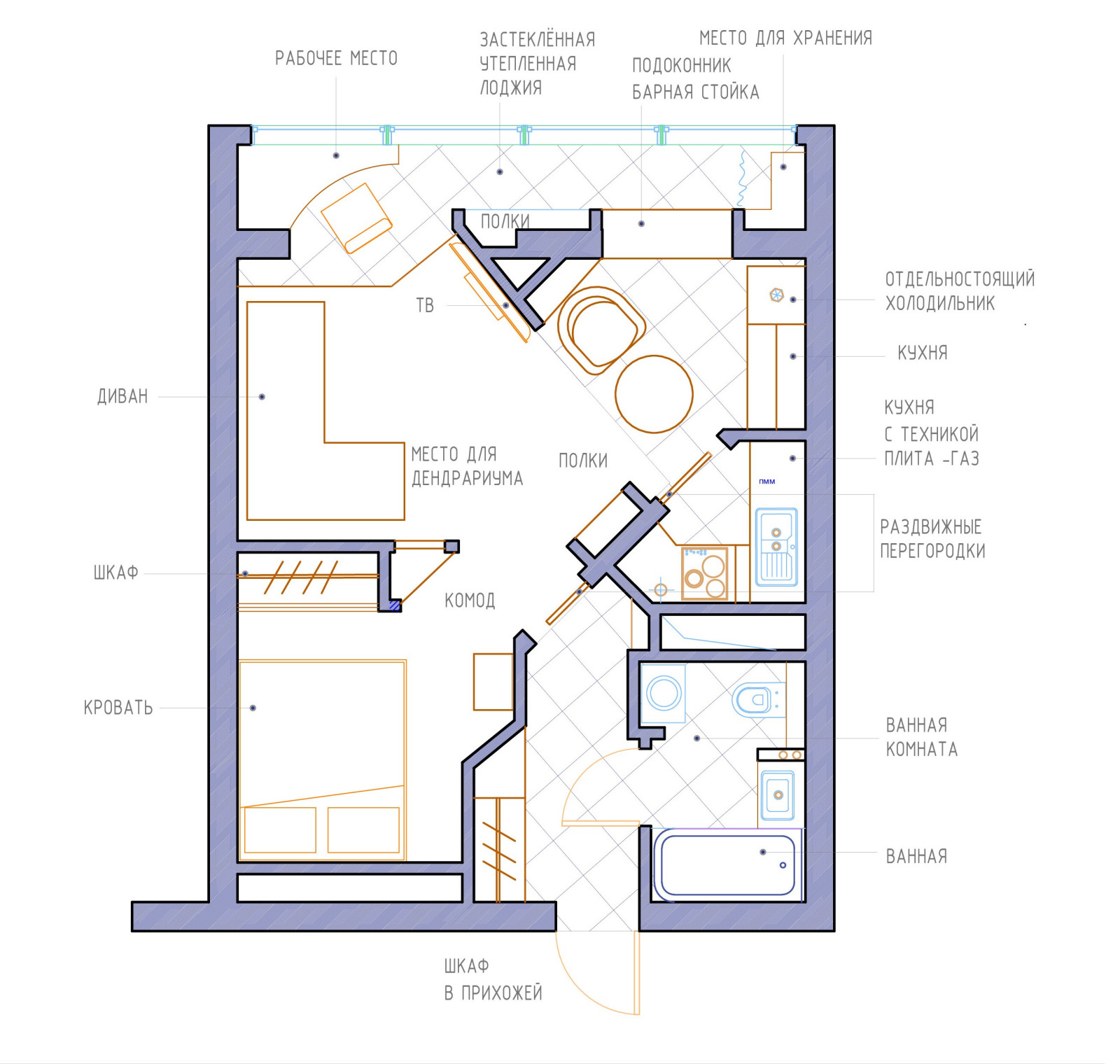 "Гнездо" для художника