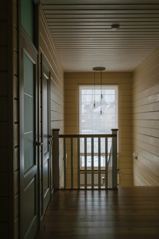 Уютный дом в скандинавском стиле с нотками английской классики