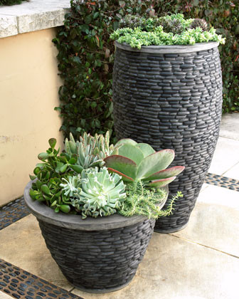 "River Stone" Planters