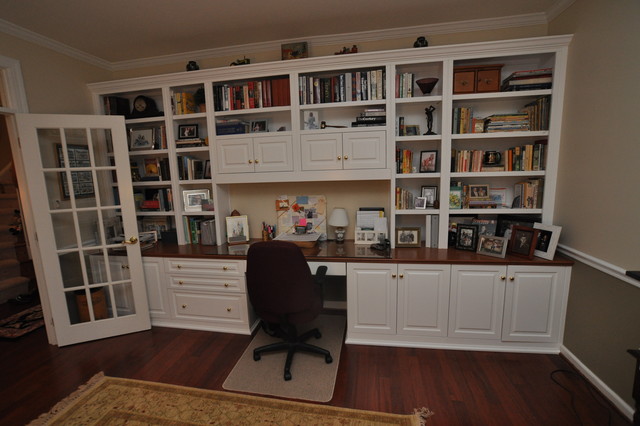 Built In Cabinets - Traditional - Home Office - DC Metro - by Brave ...