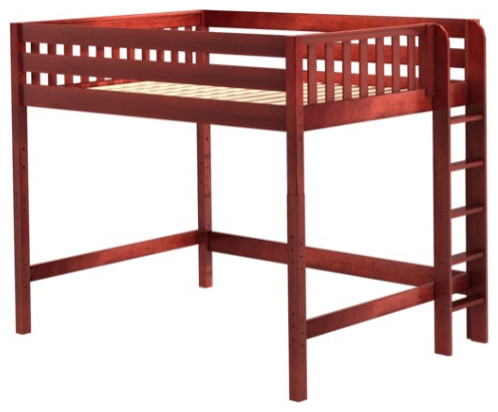 queen size bunk bed with desk