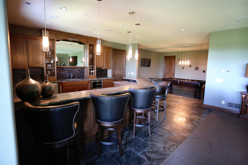 Basement - transitional basement idea