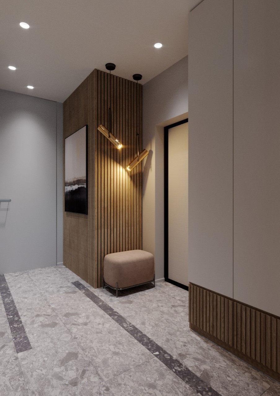 Двухкомнатная квартира в современном стиле