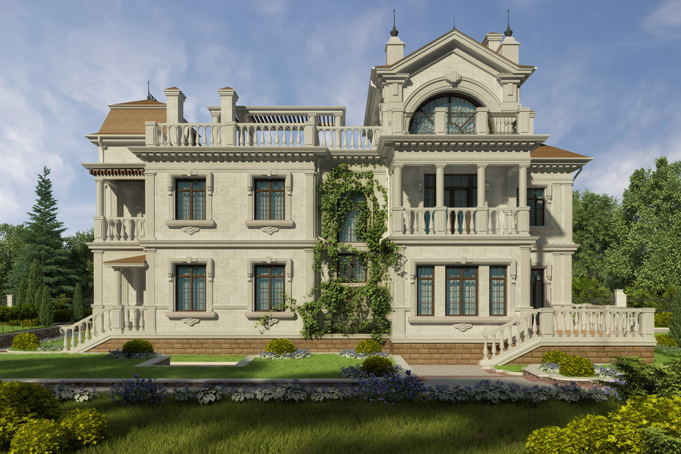 Проект частного дома (камень)