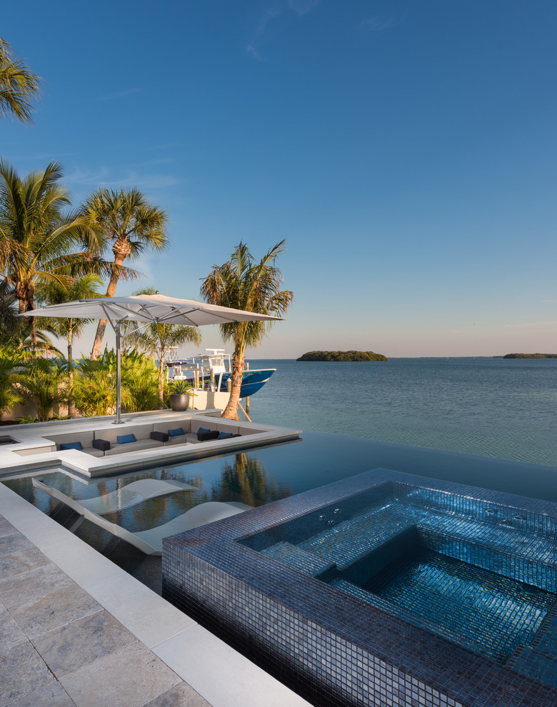 Skyway -Bespoke infinity pool, spa and waterfall features ...