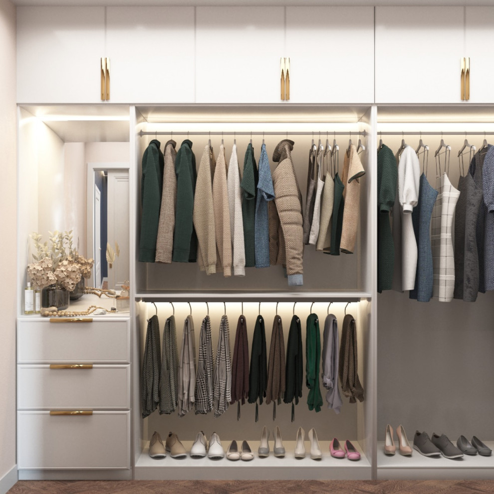 Гардеробная в спальне