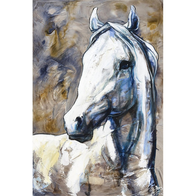 Giant Art 72x48 Lily of the valley Fine Art Giant Canvas Print in White