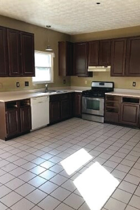 Transitional Kitchen Transformation transitional