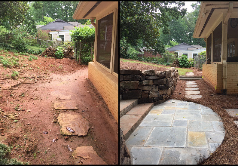 Druid Hills Back Yard Renovation
