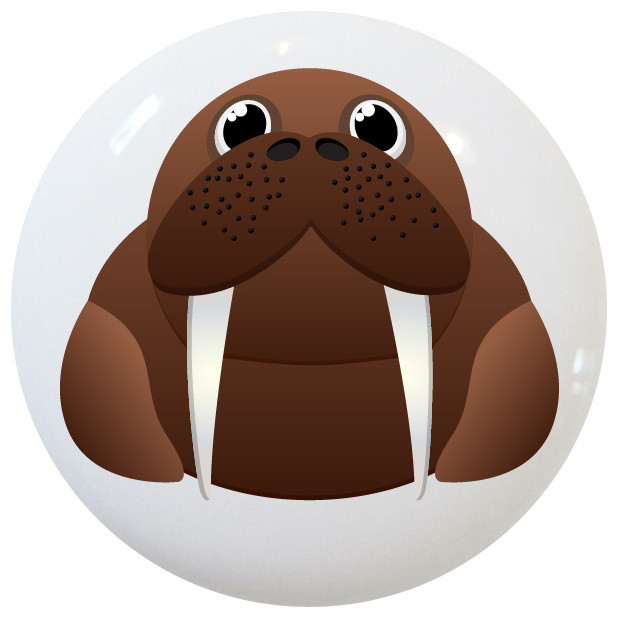 super fat walrus clipart