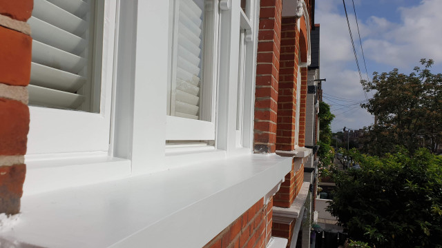 Sash windows Restoration in Putney klassisk-fasad