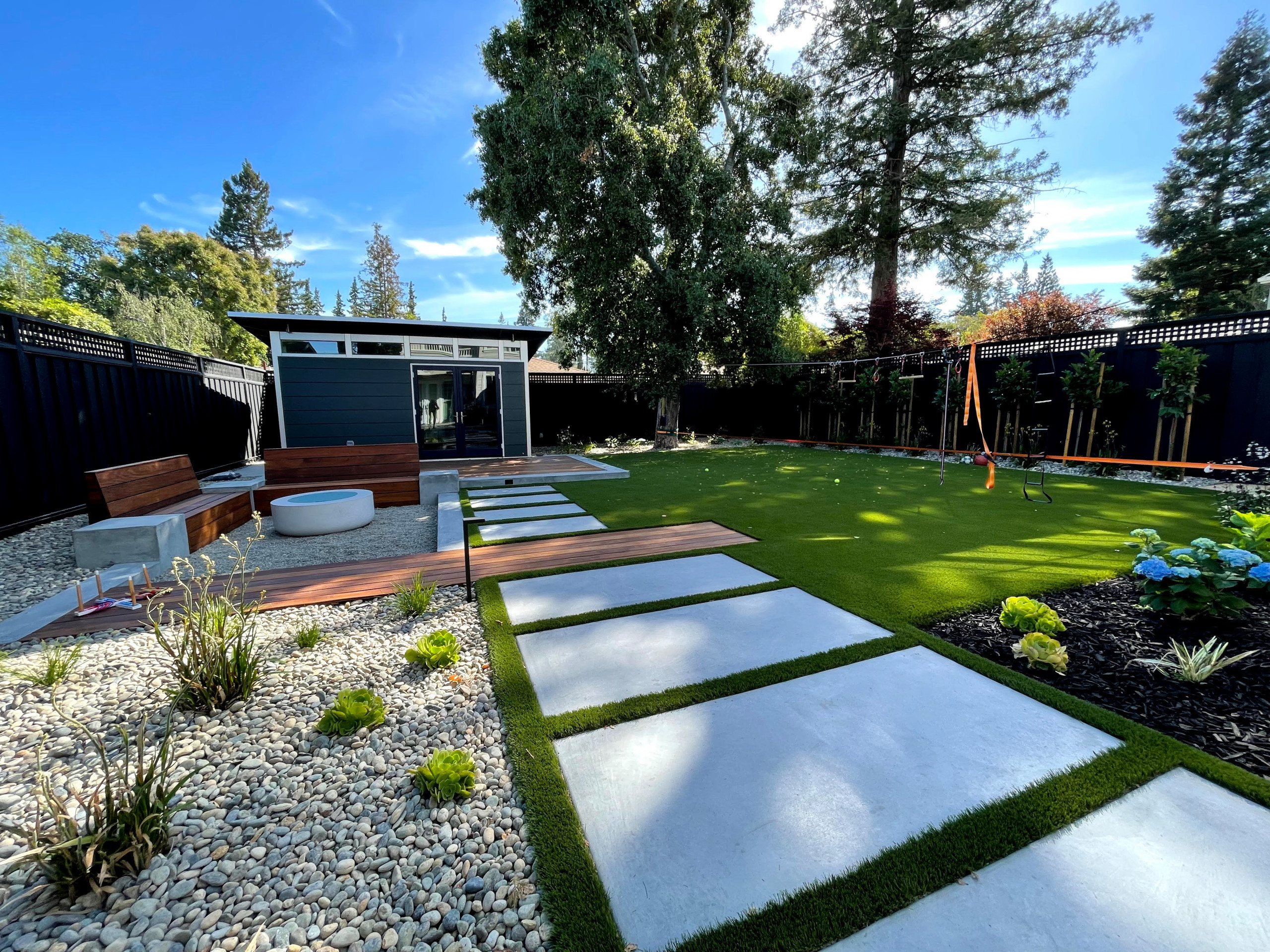Redwood City Backyard/Front Yard Renovation