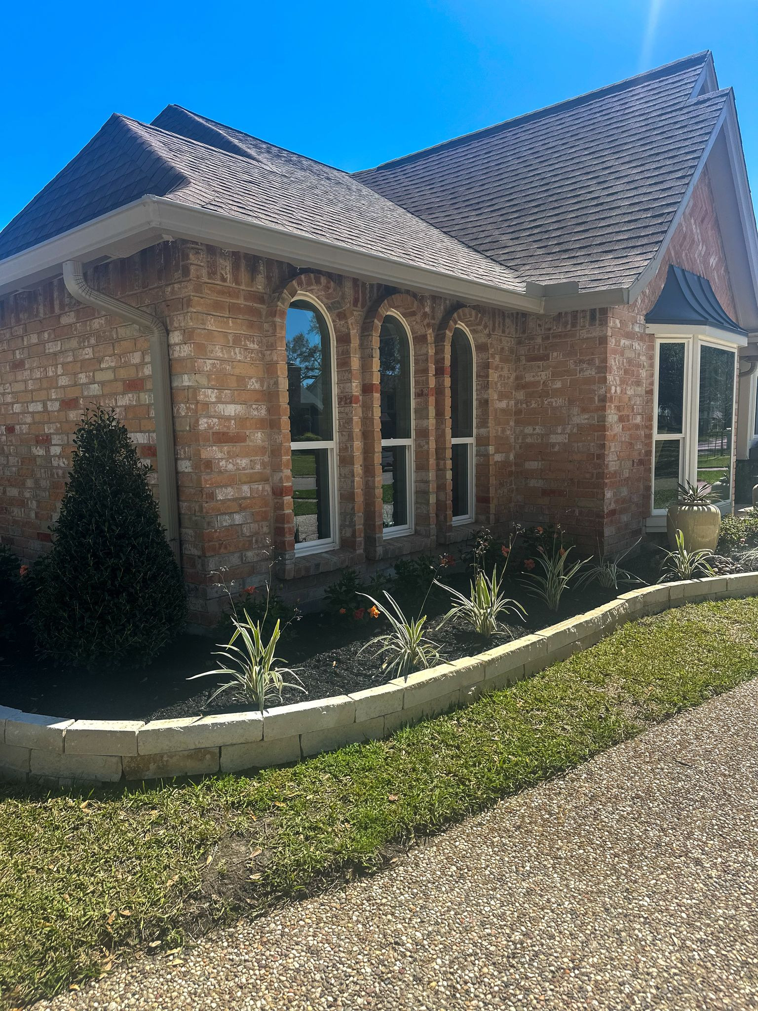 Front yard makeover at Durban Dr!