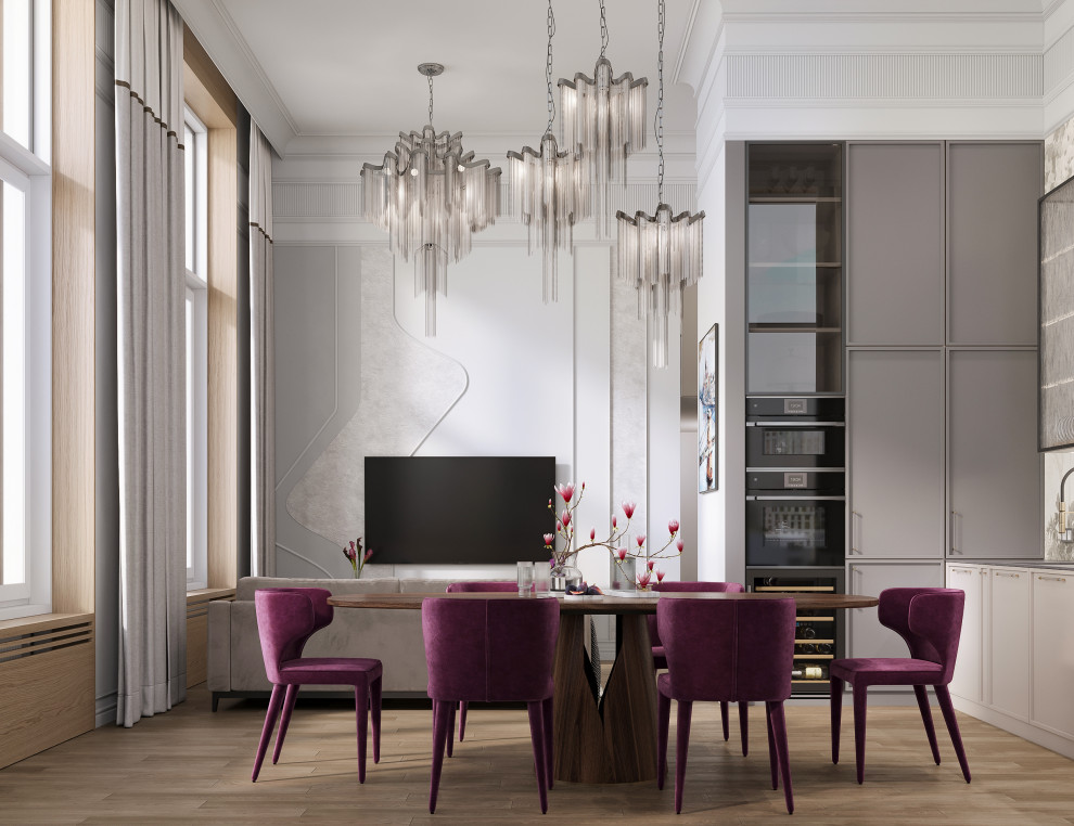 ДИЗАЙН ДВУХУРОВНЕВОГО ПЕНТХАУСА В ЖК "NOW"