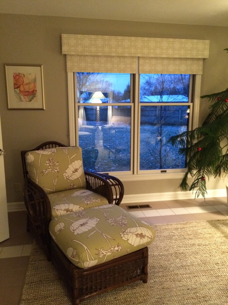 Inspiration for a large transitional home design remodel in Indianapolis