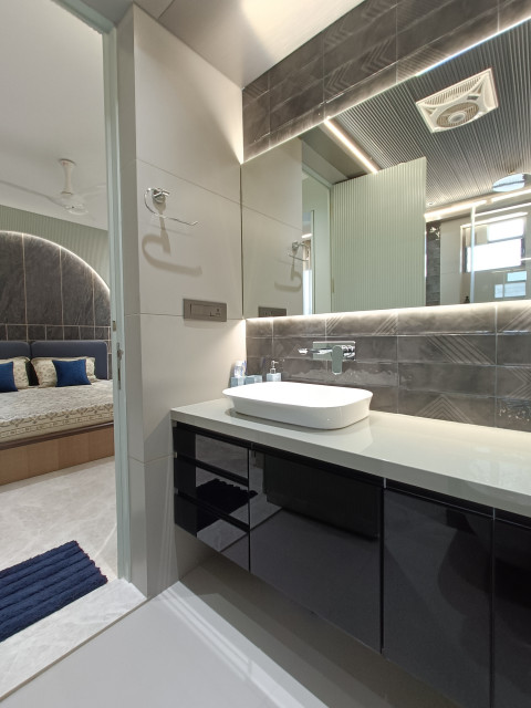 RESIDENTIAL INTERIORS WORK contemporary-bathroom