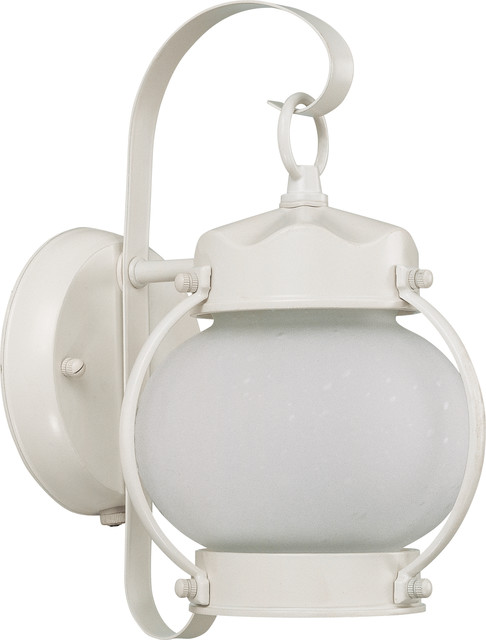 Nuvo Lighting 60-3941 1-Light Onion Outdoor Wall with Frosted Glass