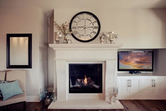 Cast Stone Fireplace Mantels Living Room Vancouver By