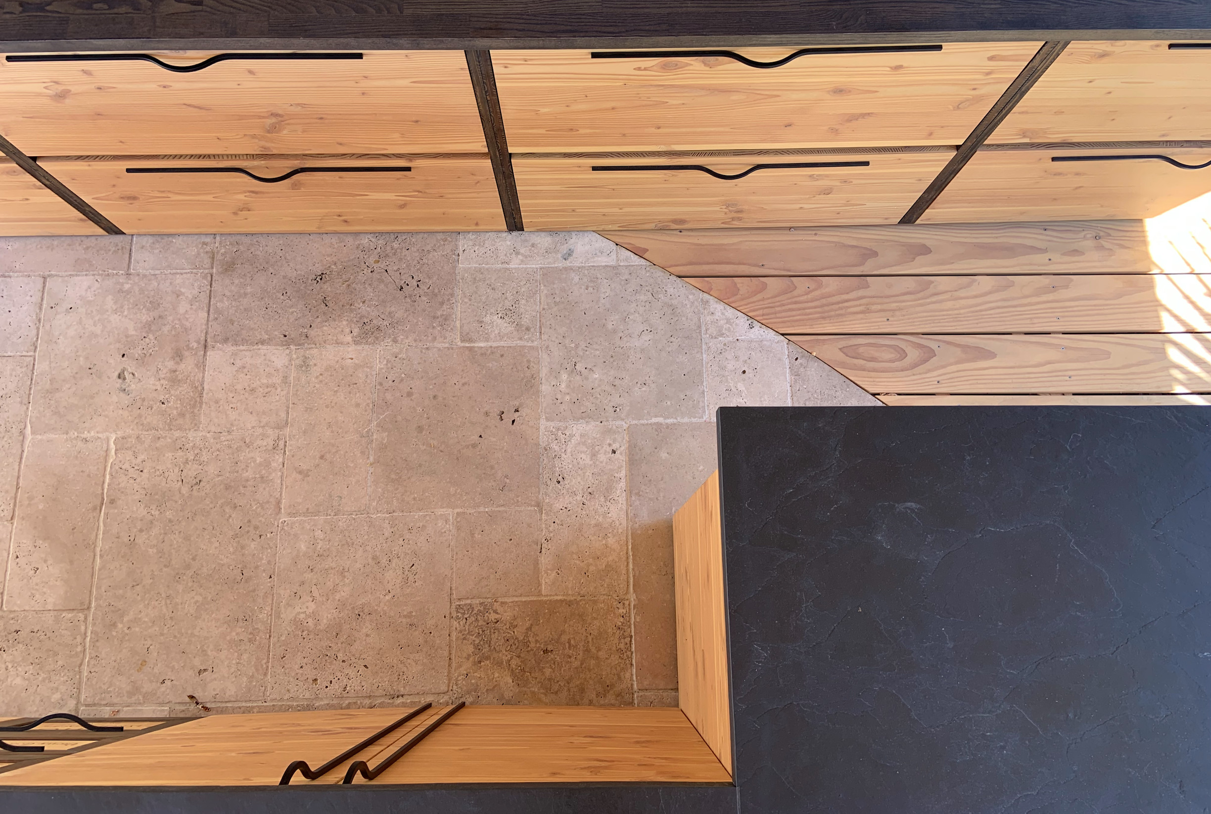 Design mobilier - Conception et réalisation d'une cuisine d'été