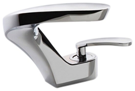 Venice Contemporary Design Bathroom Basin Faucet Chrome