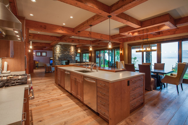 Gold Tommie Award Winner 2013- Private Residence rustic-kitchen