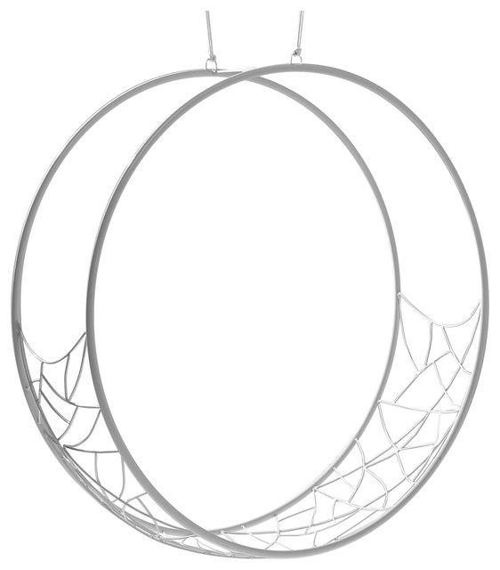 Wheel Circular Hanging Swing Chair Contemporary Hanging Chairs