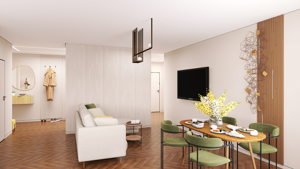 Трехкомнатная квартира