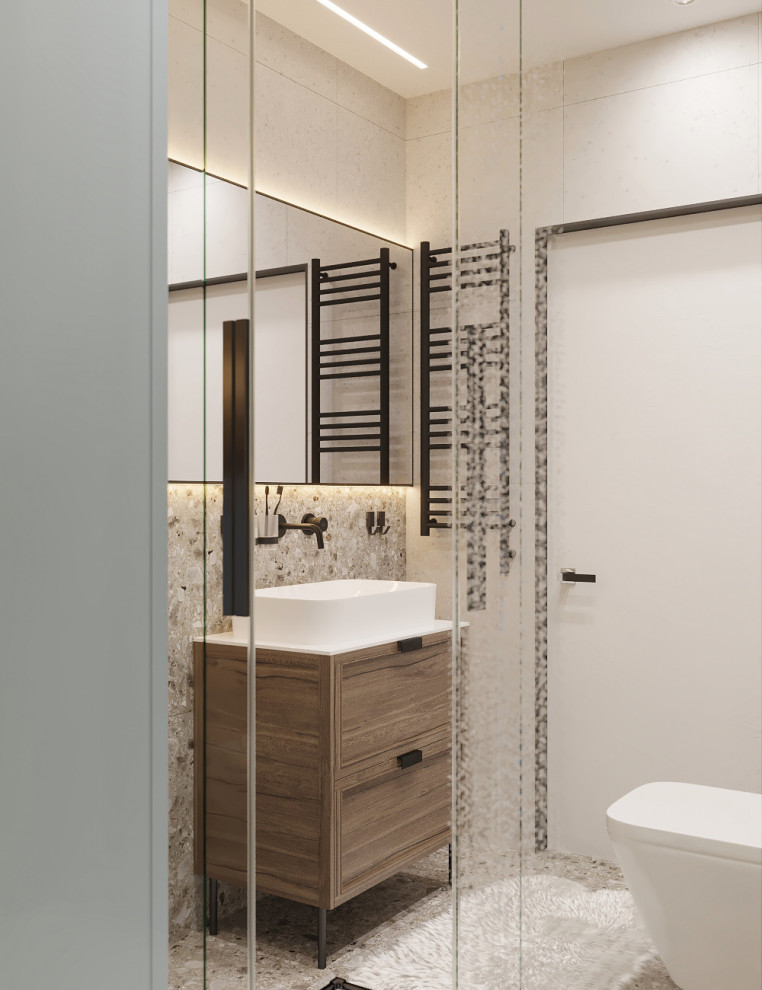 Душевая с/т Фестивальное, Курская область.