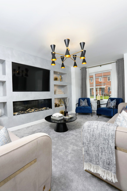 Maidstone Kent moderne-dagligstue