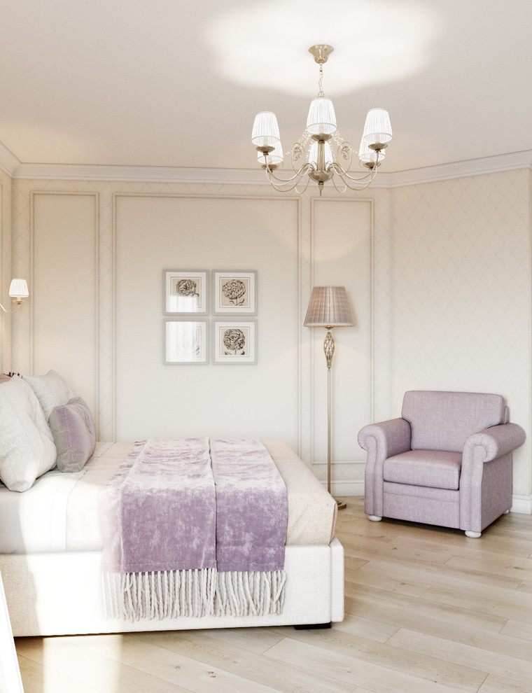 Современная классика в пастельных тонах. ЖК Рассказово, 100 кв.м.