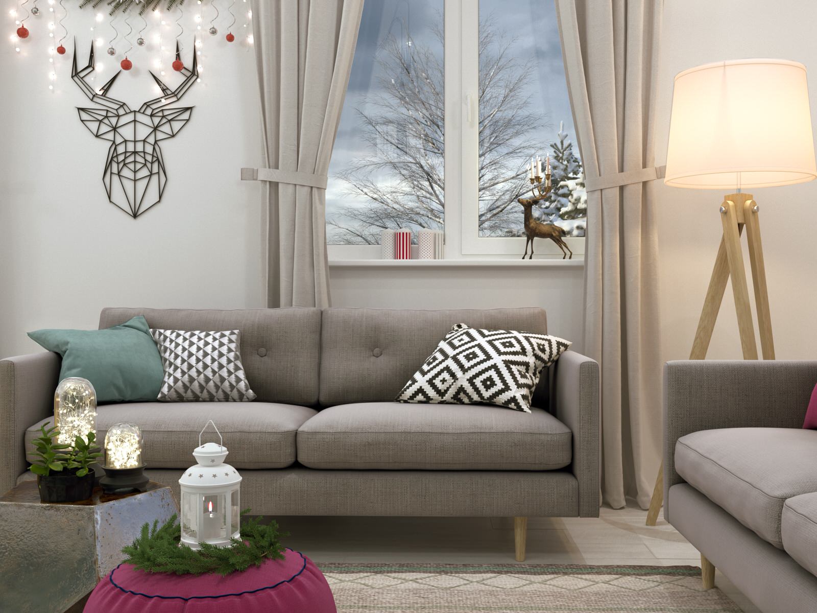 Дом в скандинавском стиле