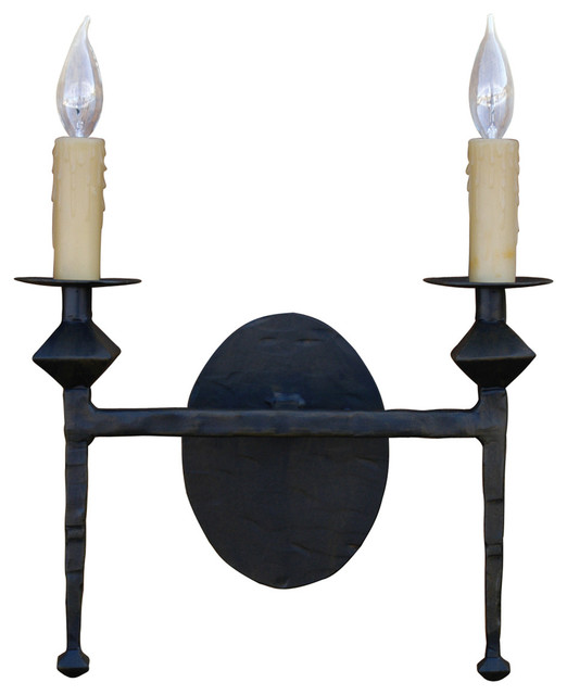Stone County 904-261-AMB Forest Hill Iron Wall Sconce