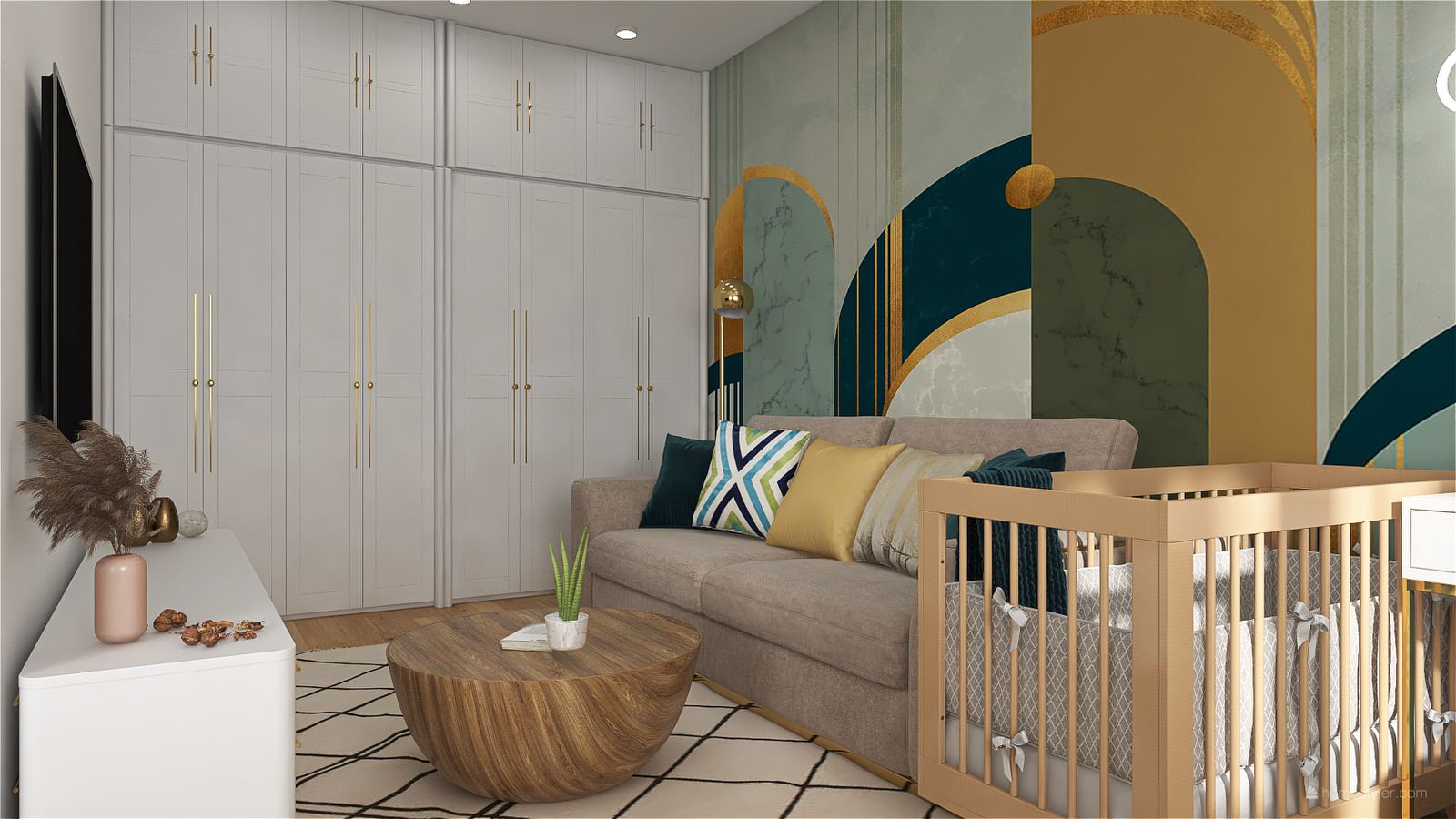 Функциональная однокомнатная квартира-студия