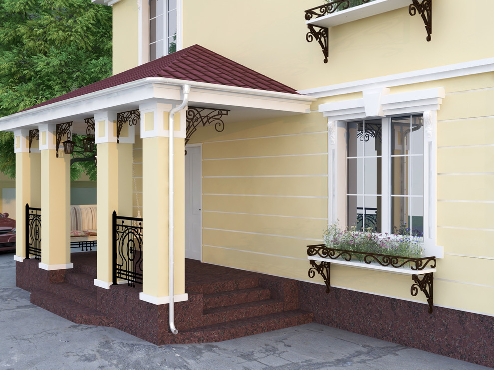 Коттедж в классическом стиле