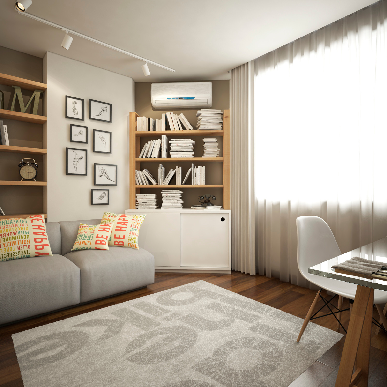 Дизайн проект Квартиры 76 м2