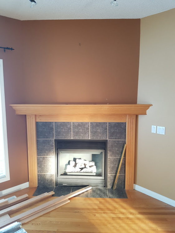 Chestermere Kitchen Renovation Before & After Pictures