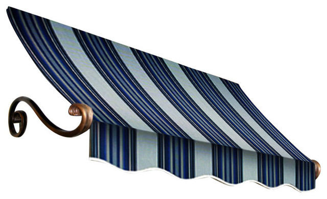 Awntech 3' Charleston Acrylic Fabric Fixed Awning, 24" X 36 ...