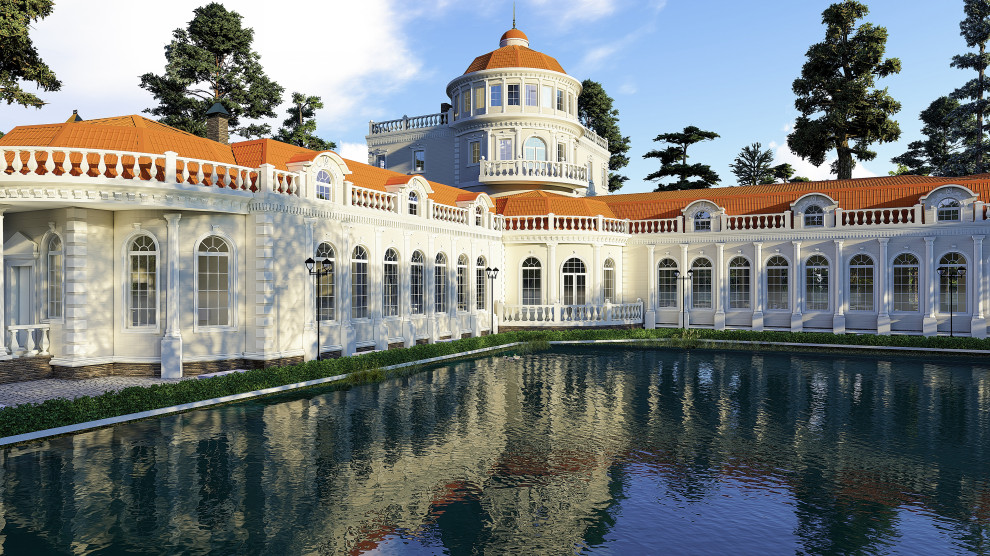 Ресторан на берегу озера